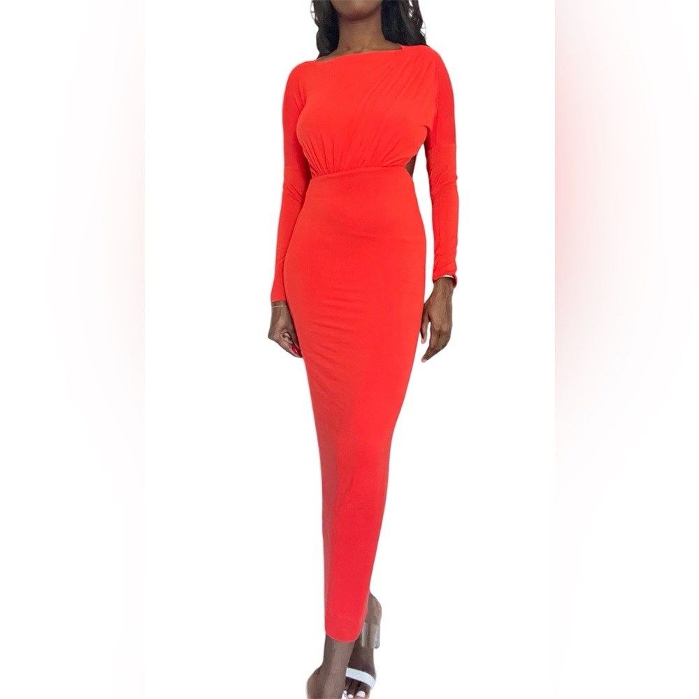 The Line by K - Pascal Cut-Out Jersey Midi Dress